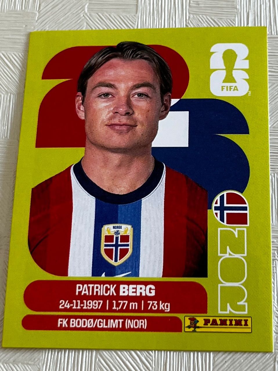 Panini Carte collezionabili: Panini Fifa World Cup 2026 NOR 14 – Usato da Winterthur venduto da Numero1