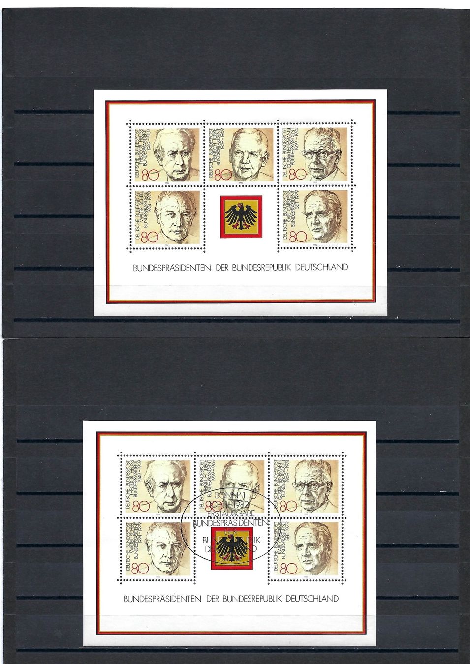 Tutti i francobolli: Block Nr. 18 Deutsche Bundespost – Nuovo (secondo la descrizione) da Bronschhofen venduto da Imsr