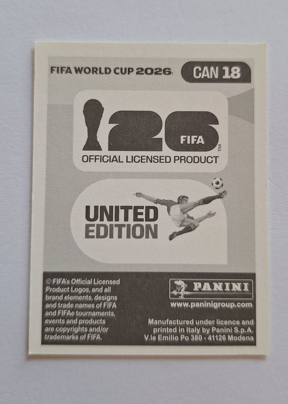 Panini Carte collezionabili: Panini Liam Millar CAN 18 – Nuovo (secondo la descrizione) da Romanens venduto da Crocette 1