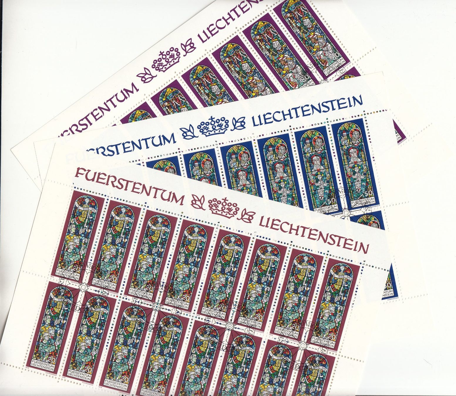 Tutti i francobolli: LBK 658 - 660 Zierbogen mit ET – Usato da Bürglen TG venduto da StampGraf