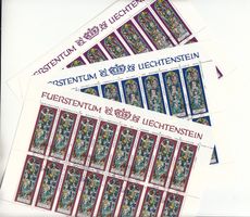 LBK 658 - 660 Zierbogen mit ET