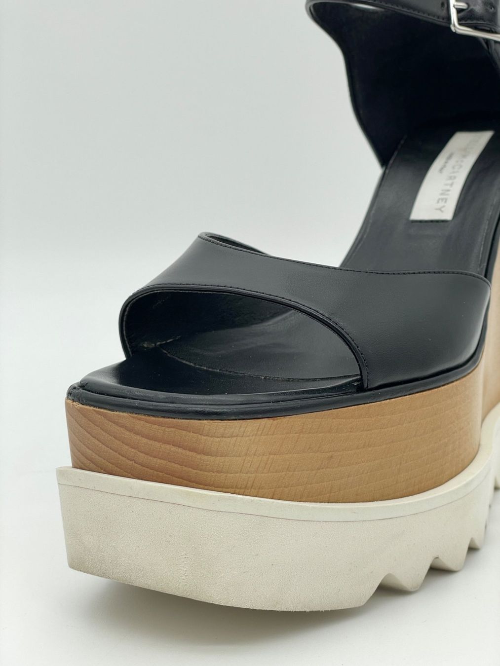 Stella McCartney Scarpe da donna: Stella McCartney Elyse Sandale mit Absatz EU 39 Schwarz – Usato da Zürich venduto da shoe_shop 5