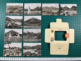 Spiez, altes Souvenir Photo Mäppchen, Bern, Tourismus
