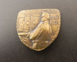 Altes Abzeichen Basel Basler Regimentstage 1917