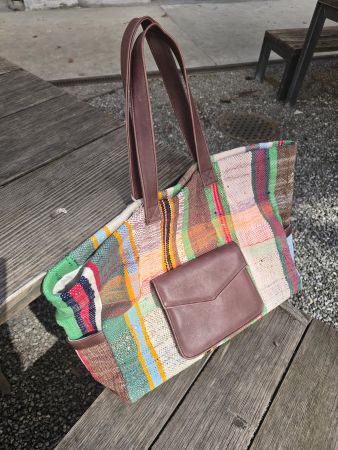 Shoppertasche Berberstoff "Haik"-vintage