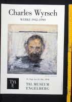 Ausstellungsplakat Charles Wyrsch, Tal Museum Engelberg 1990