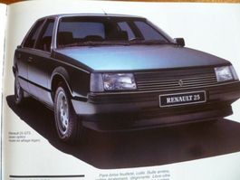Renault 25 Prospekt 1984