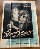 Original Film Plakat 1960 ! Et mourir de plaisir 160x118 cm