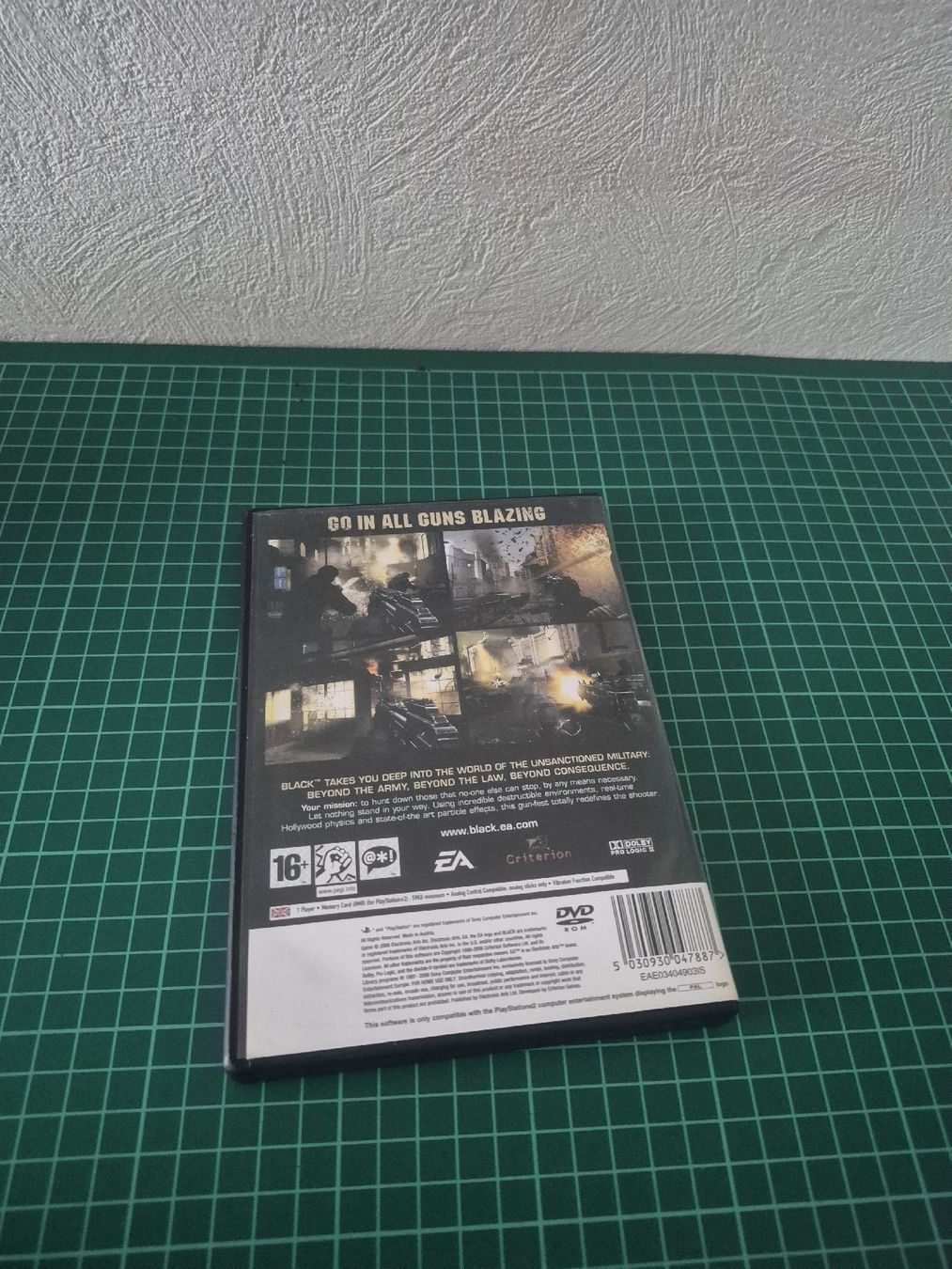 Sony Spiele: Playstation 2 Game BLACK good condition PS2 – Gebraucht aus Meyrin von Retro-GZ 2