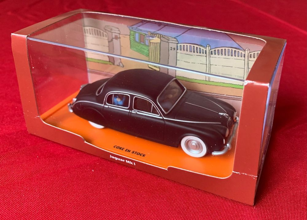 Voiture tintin 1/24 La MKI De Dawson de coke en stock n°35 | Rakuten