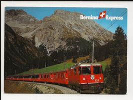 AK ca. 1980 Bernina Express  Rhätische Bahn
