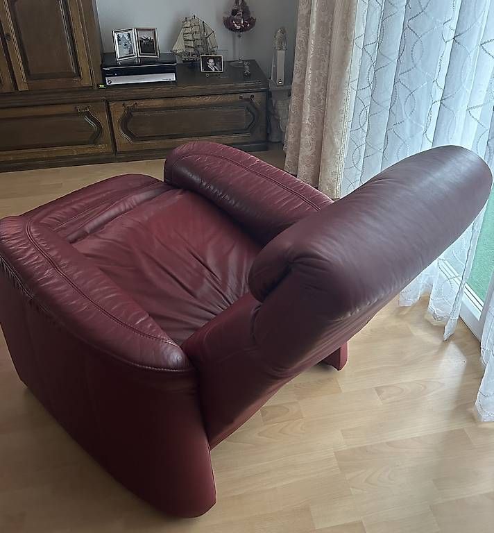 Poltrone: Fauteuil relax réglable, cuir  – Usato da Domdidier venduto da Guerrero68 1