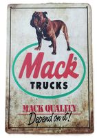 MACK Trucks - Blechschild  (neu, OVP)