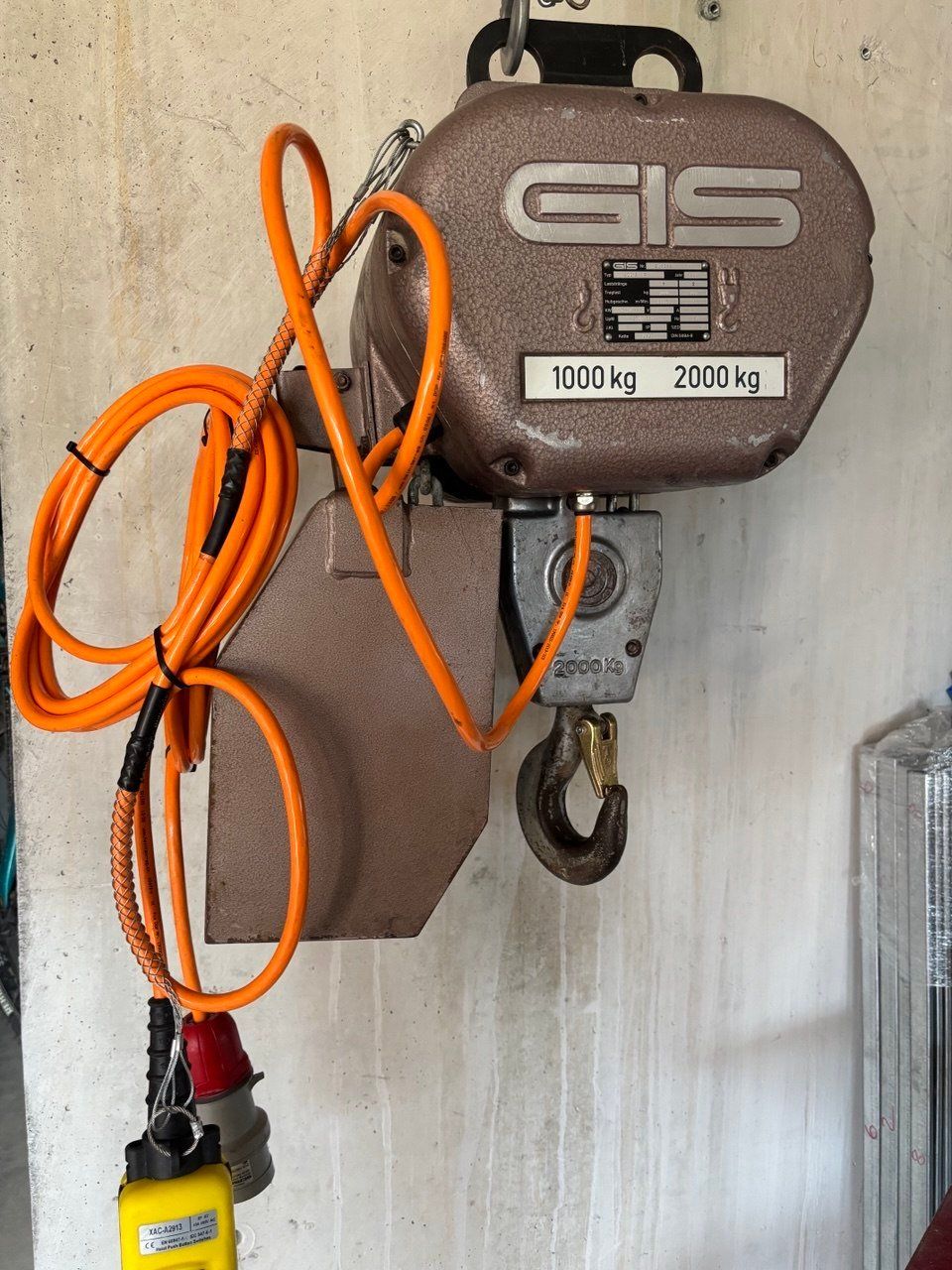 Paranco multiuso: Kettenzug GIS 2000kg – Usato da Adelboden venduto da tsch_00 2