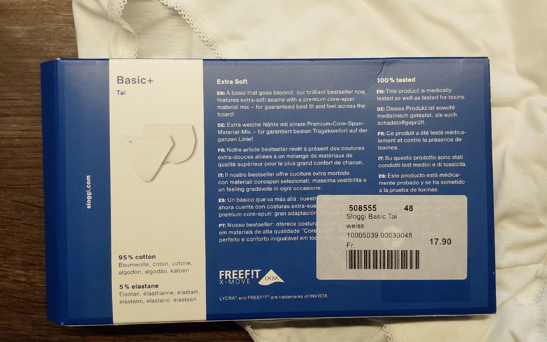 Sloggi Autres dessous: Basic Slip Sloggi weiss 48 neu – Neuf avec emballage d'origine à Köniz par scopello12 1