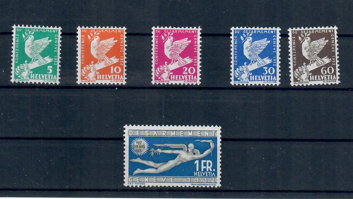 Tutti i francobolli: 1932 Abrüstungskonferenz Genf postfrisch ** – Nuovo (secondo la descrizione) da Utzigen venduto da a8b9c0