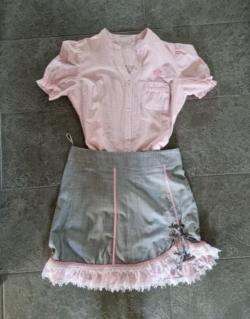 Trachtenbluse mit Rock