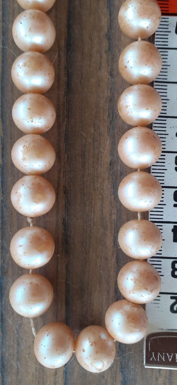 Catenine: Vintage Perlenkette Rosé – Usato da Mörschwil venduto da wunderkiste44 5