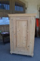 1 Türiger Antiker Schrank Tannenholz Restauriert