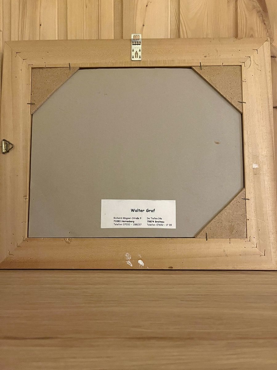 Dipinti: Original Gemälde von Walter Graf – Usato da Einsiedeln venduto da Berndstromberg6 1