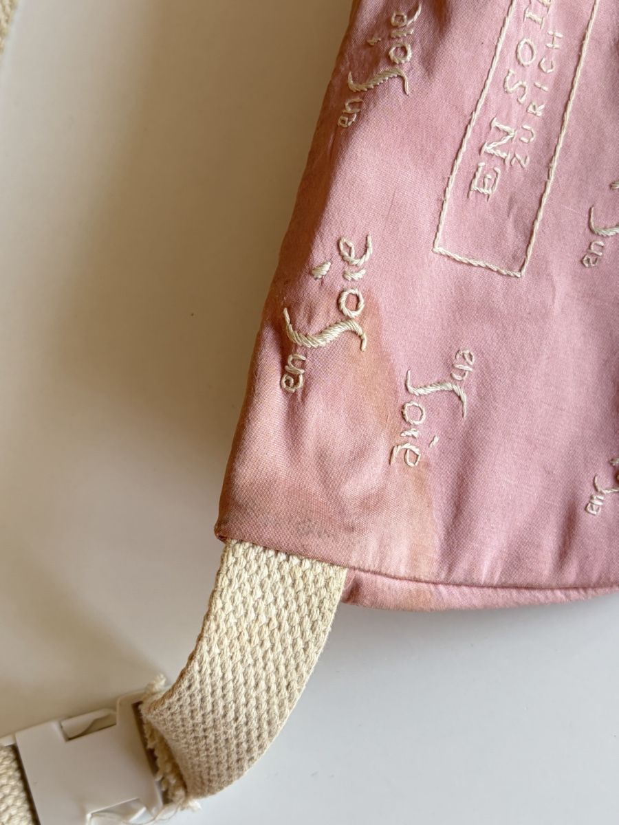Ensoie Borse: Ensoie Hip bag Pink Silk – Usato da Zürich venduto da fischersfritzli 4