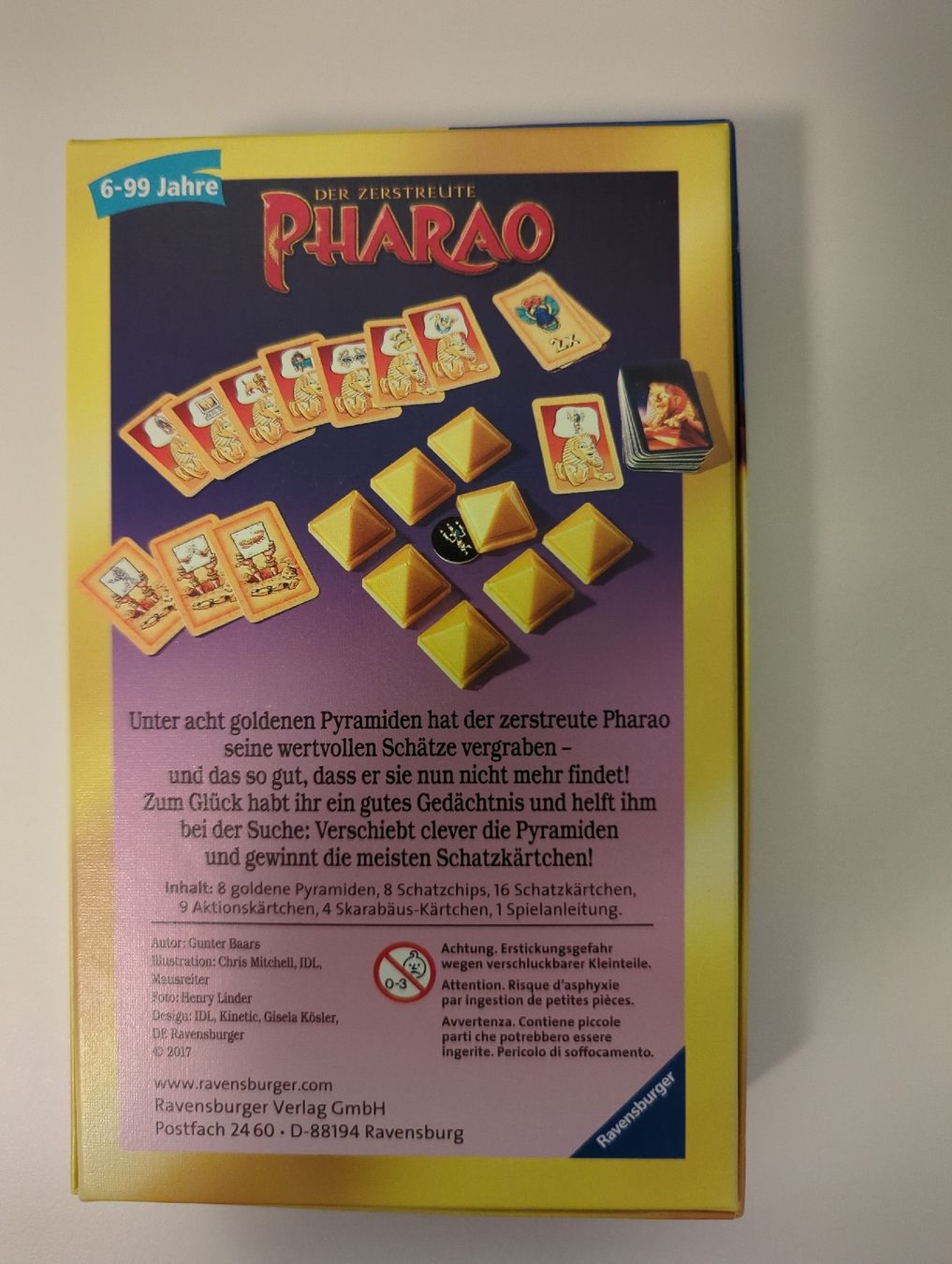 Giochi: Ravensburger - Der zerstreute Pharao – Usato da Stans venduto da Eberli0 1