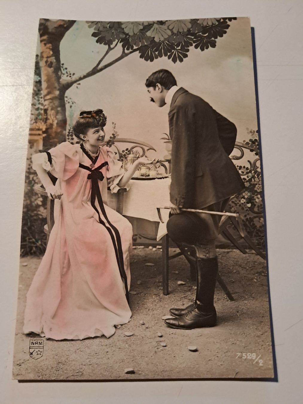 Cartoline postali: Il corteggiamento passionale – Usato da Gorduno venduto da ema_7yhp