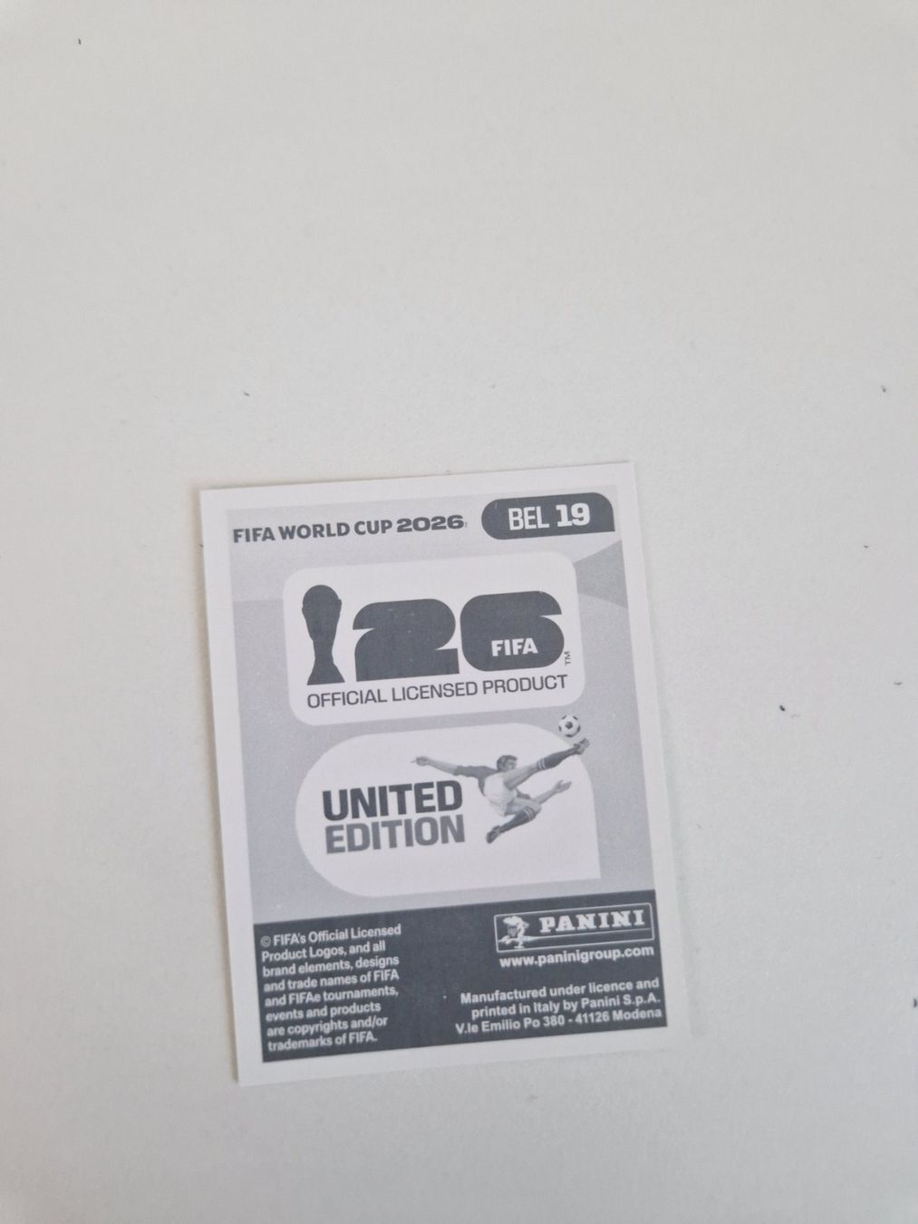 Panini Sammelbilder & Trading cards: Panini Sticker BEL19 – Neu (gemäss Beschreibung) aus Stüsslingen von white_angel86 1
