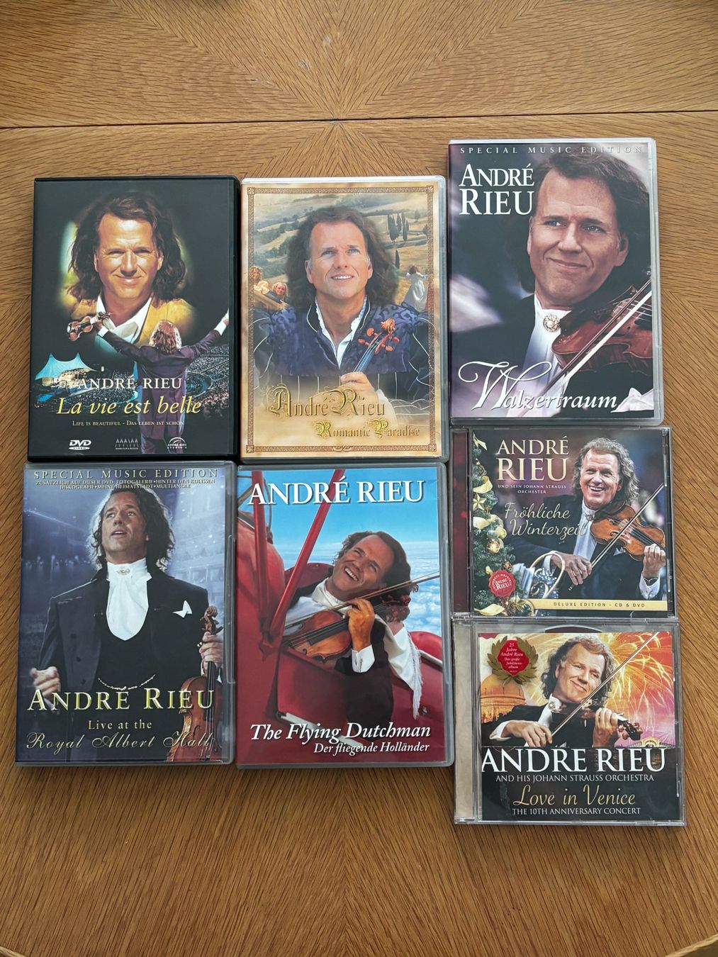 Tutti i DVDs: Andre Rieu - DVD-Sammlung - 15 Stück – Usato da Niederurnen venduto da Moeschtli 1