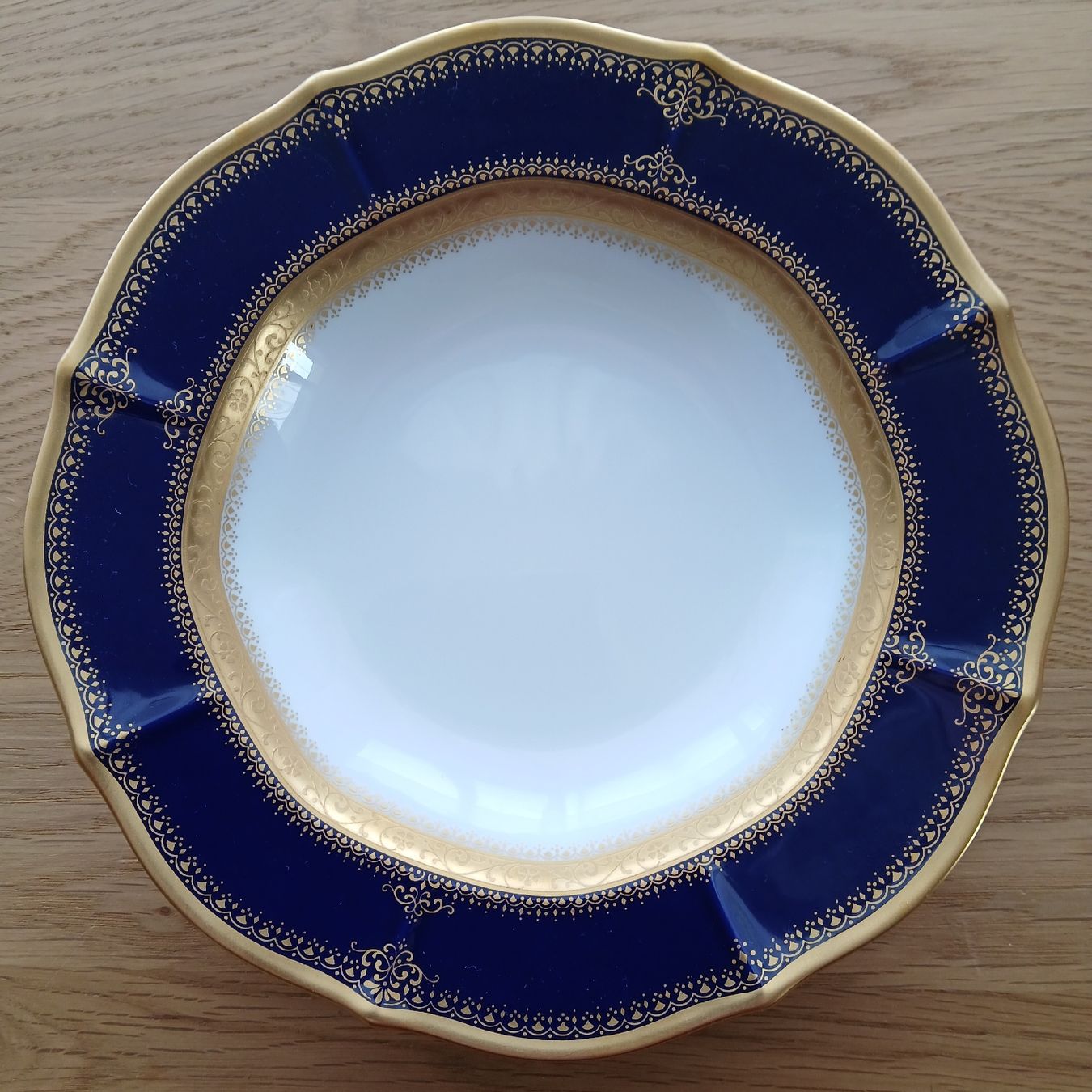 Noritake Piatti: Noritake Teller "Inauguration" 5535 W73, Goldrand, Cobalt! – Usato da Frasnacht venduto da ale_g288