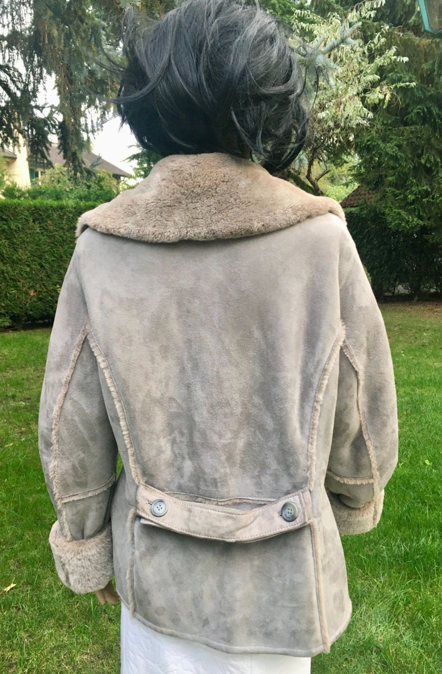 Gant Giacche: Veste Gant en mouton retourné – Usato da Chêne-Bougeries venduto da Vintage-Era 2