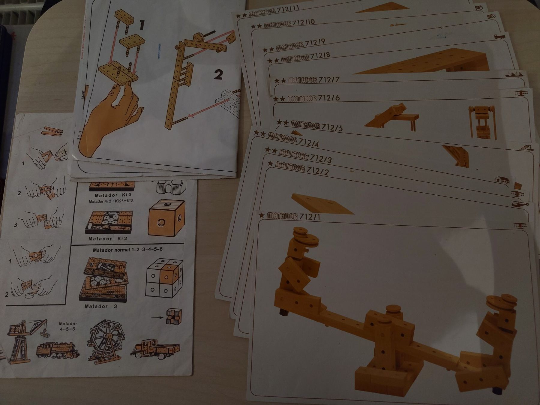 Kit di costruzioni: Coffret de constructions en bois Matador712 – Usato da Urdorf venduto da nic_sh2n 2