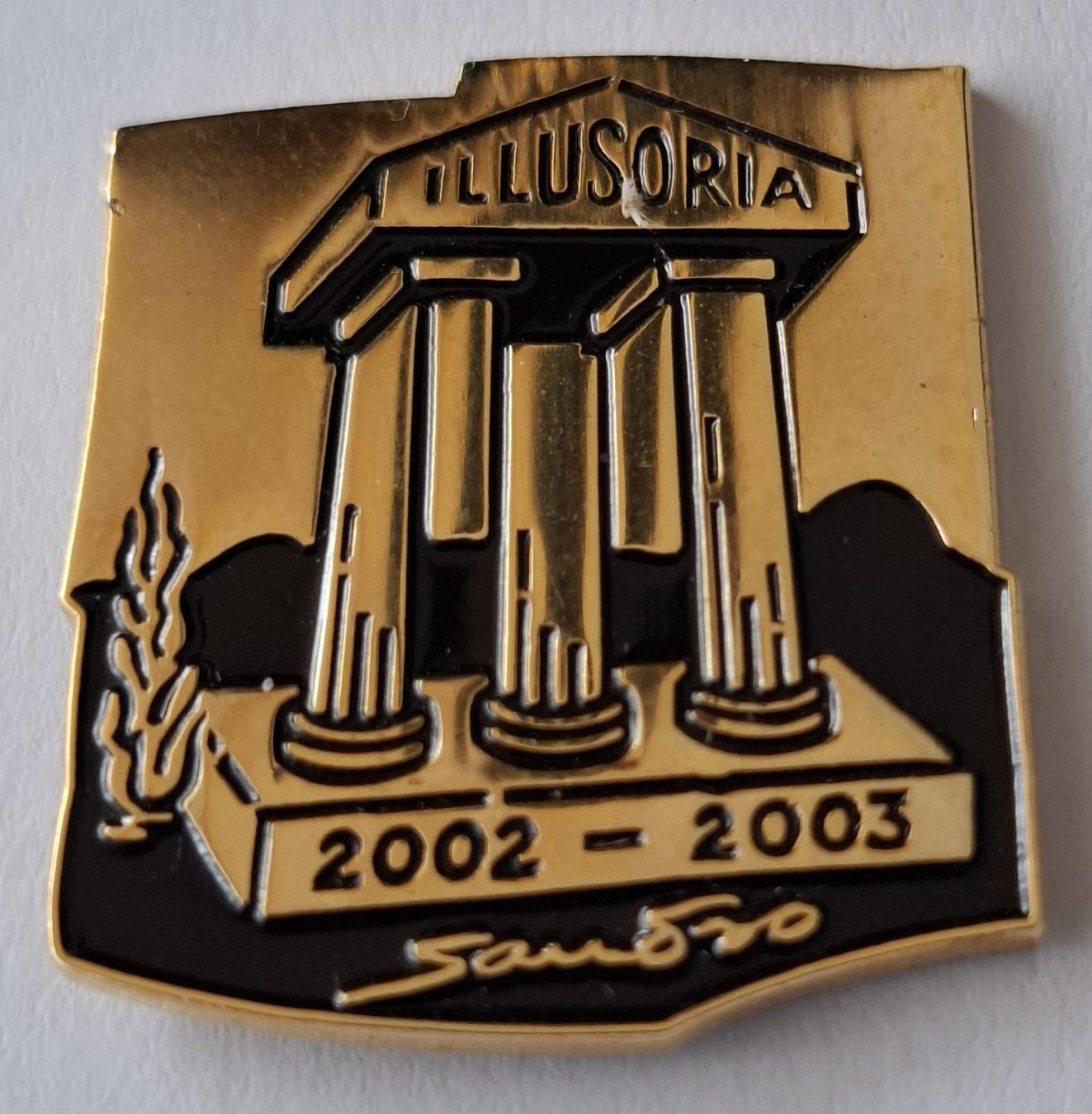 Placchette & Badge: illusoria-Land, Sandro Del-Prete, Maler – Usato da Hinterkappelen venduto da Schampus