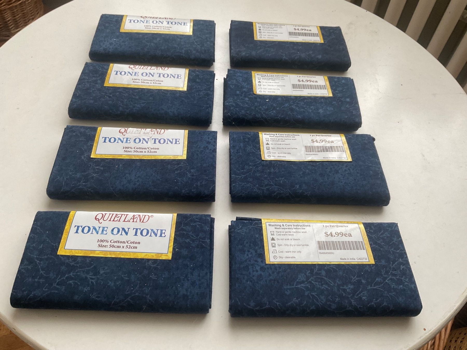 Tessuti: Stoff Stoffabschnitte Baumwolle Made in India VERSAND 10.- – Nuovo (secondo la descrizione) da Aarau venduto da Galaktos