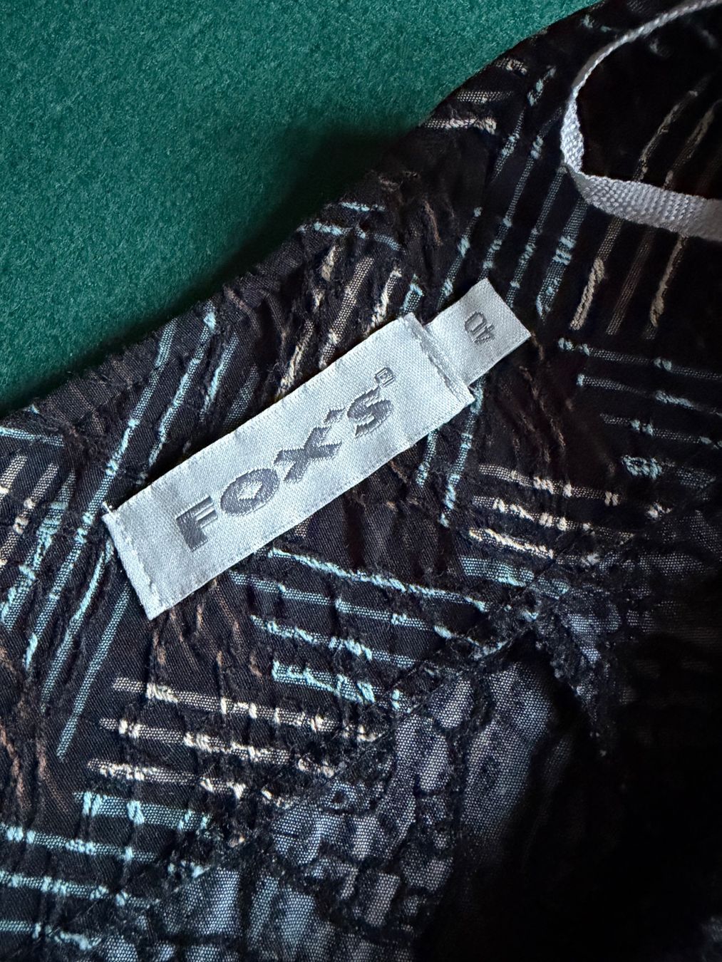 Gonne: FOX'S Rock  Gr. 40DE  Zustand: Neu  Farbe: Schwarz Braun – Nuovo (secondo la descrizione) da Interlaken venduto da Bona55 6