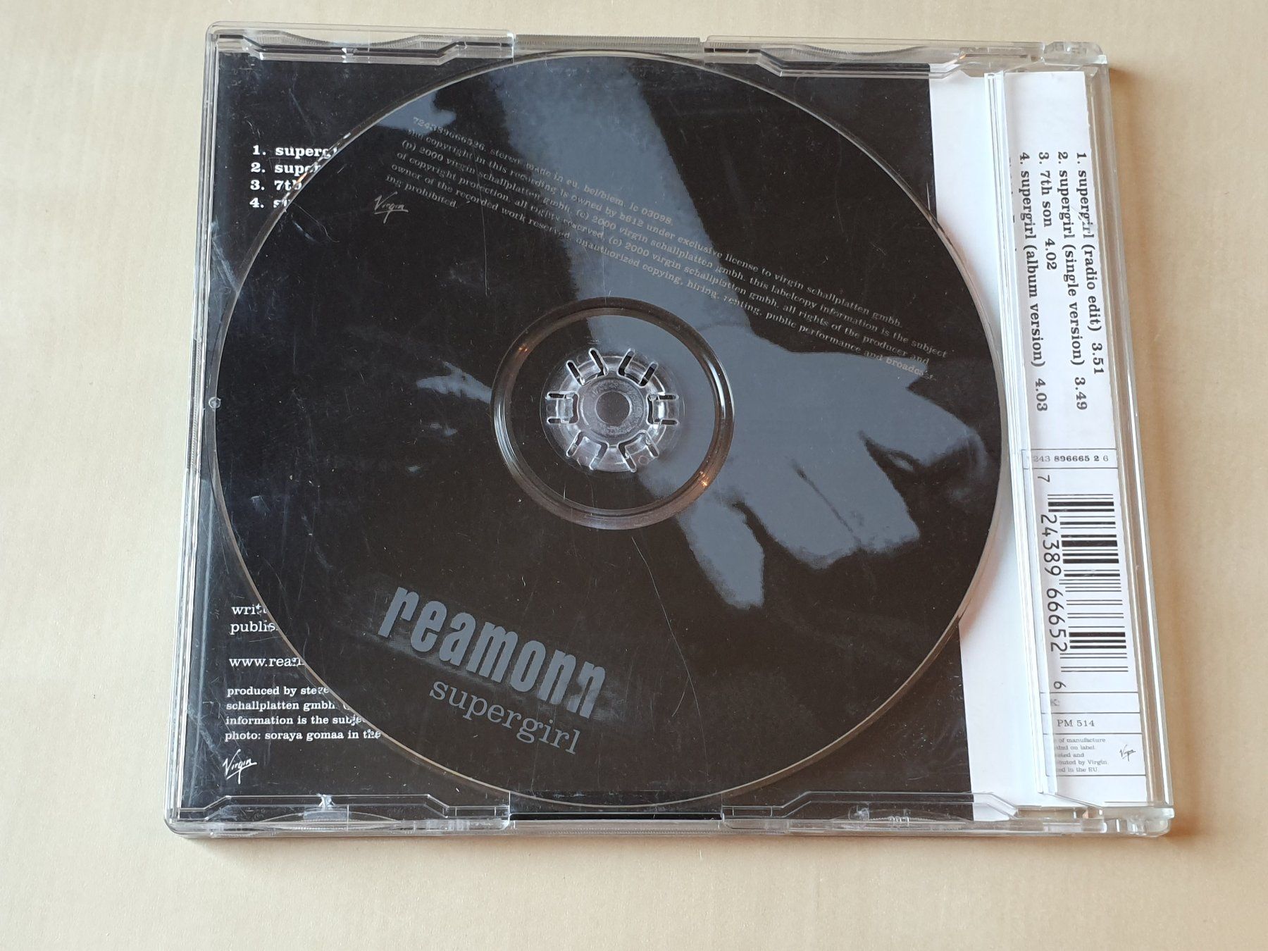 CDs: Reamonn Supergirl – Gebraucht aus Stansstad von collectorsshop 1