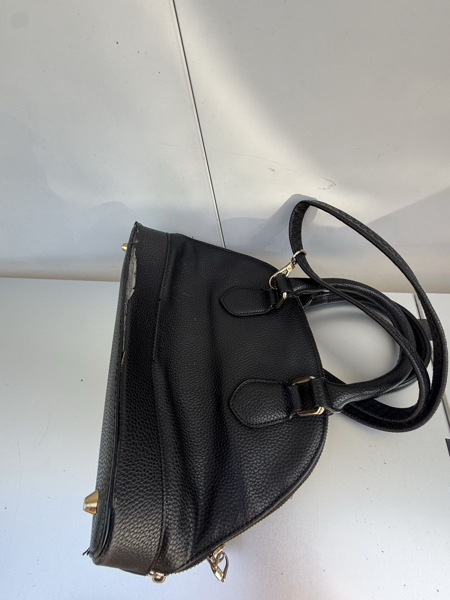 Taschen für Damen: Handbag black dome shape with studs used condition – Gebraucht aus Liebefeld von Khampa 2
