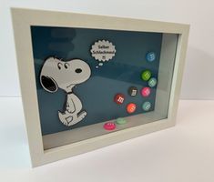 KeC: Snoopy “Selber Schleckmaul”, 3D Bild, signiert, UNIKAT