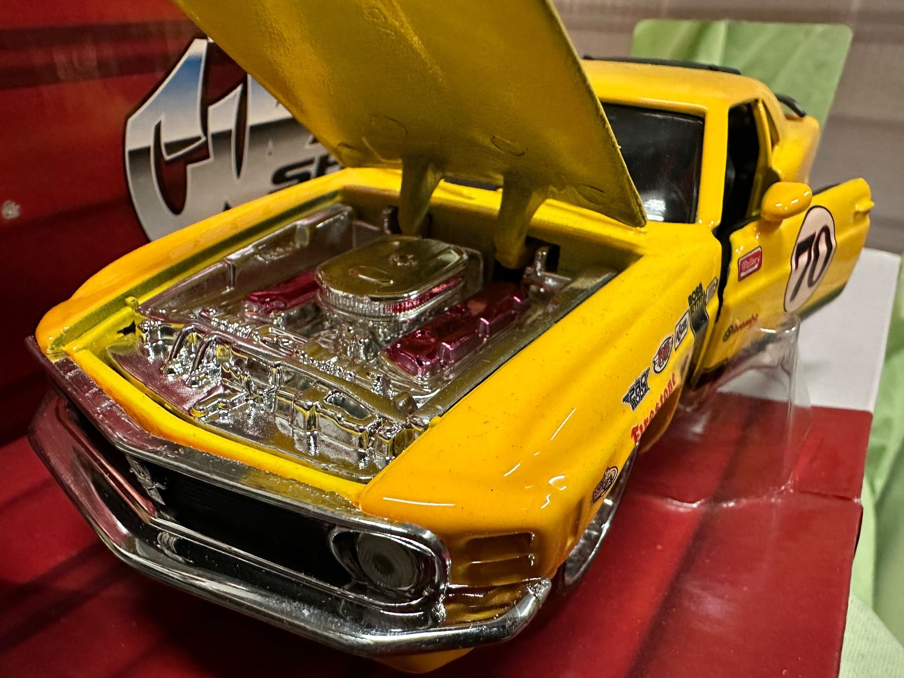 Ford Modellautos: Ford Mustang 1970 boss 302 Oldtimer classic – Neu (gemäss Beschreibung) aus Reinach AG von rares75