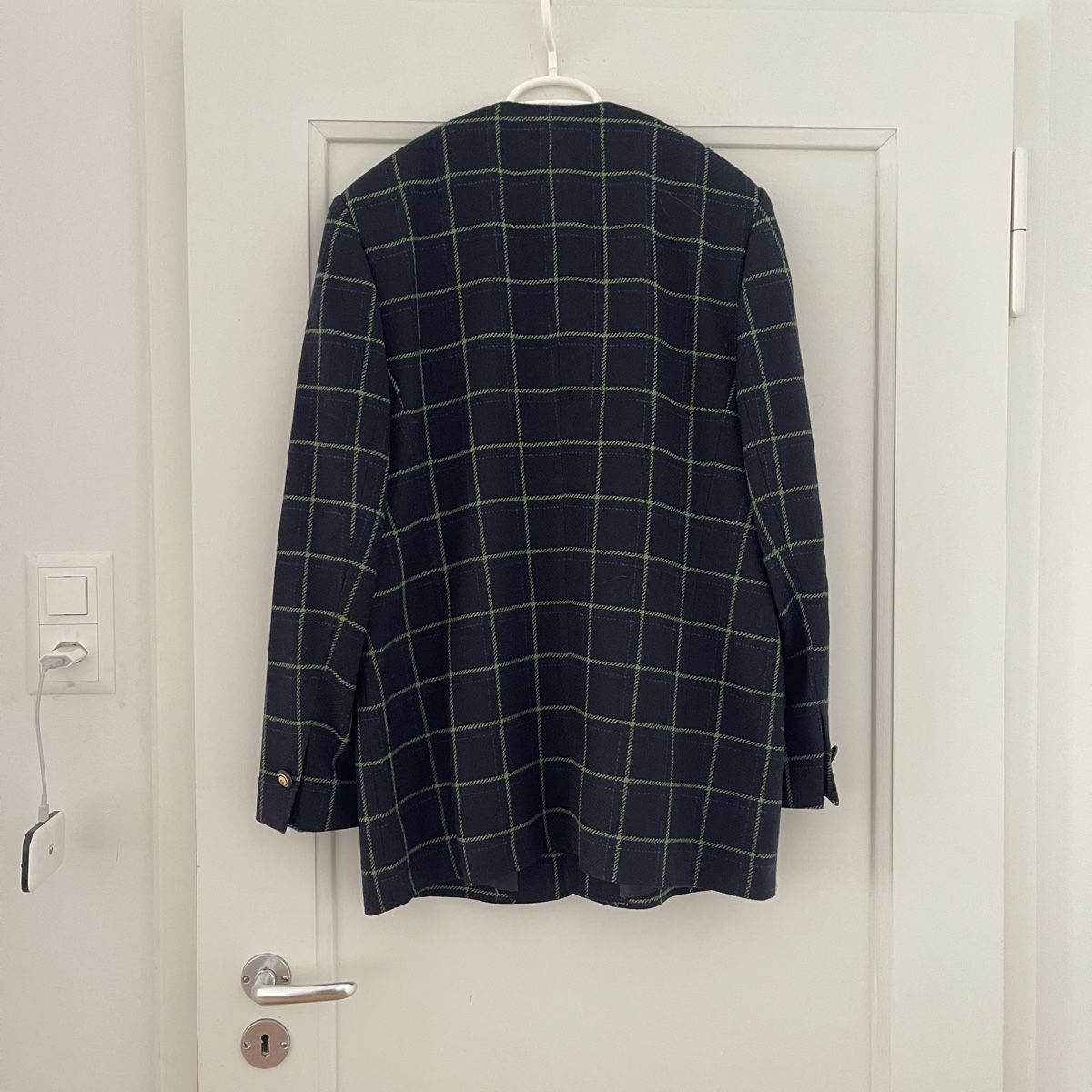 Basler Giacche: Vintage Basler wolle jacket / blazer Checkered - gr. 40 – Nuovo (secondo la descrizione) da Bern venduto da dek_7bjd 8