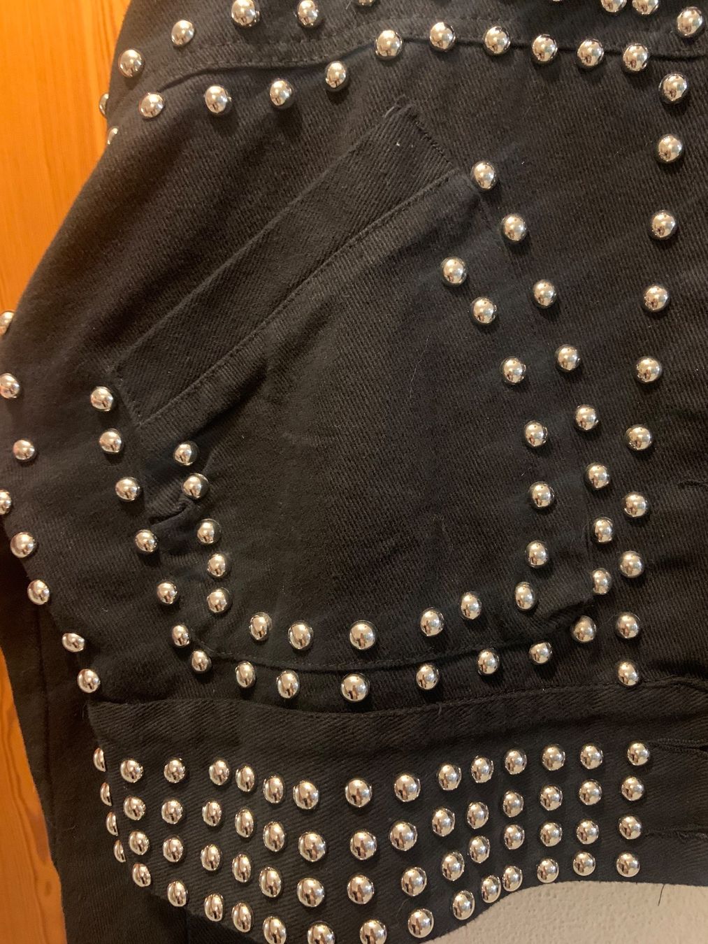 Vestes: Giacca jeans con borchie – D'occasion à Grono par tes_6t5v 1