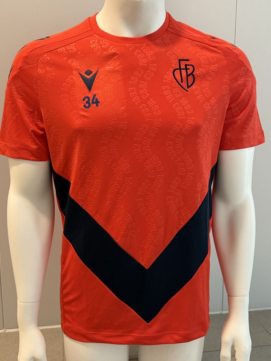 FC Basel Canottiere & Pantaloni: FC Basel Trainings-Shirt – Nuovo (secondo la descrizione) da Roggwil BE venduto da Schlifer01