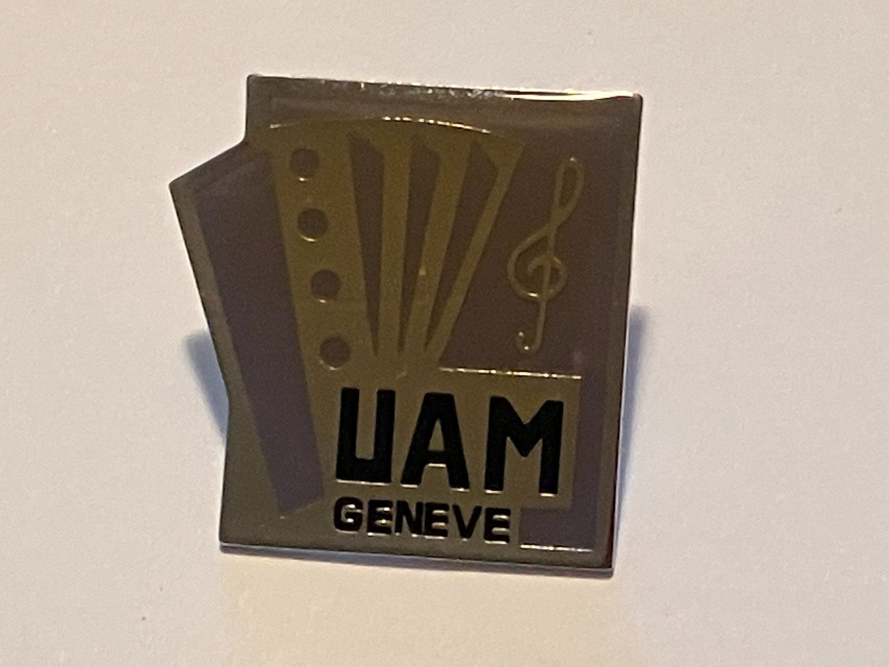 Placchette & Badge: 1 Pin UAM Geneve – Usato da Basel venduto da djwwpp