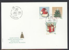 2009, FDC, Weihnachten (Nr. 1330–1332)