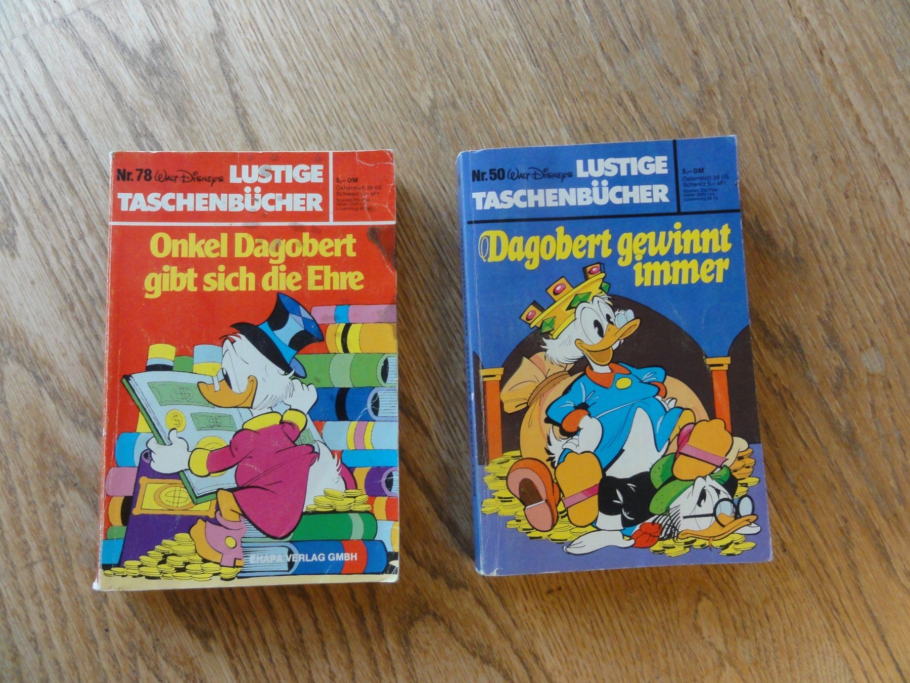 Fumetti: Lustige Taschenbücher, 2 Stk. – Usato da Riedholz venduto da Taweva