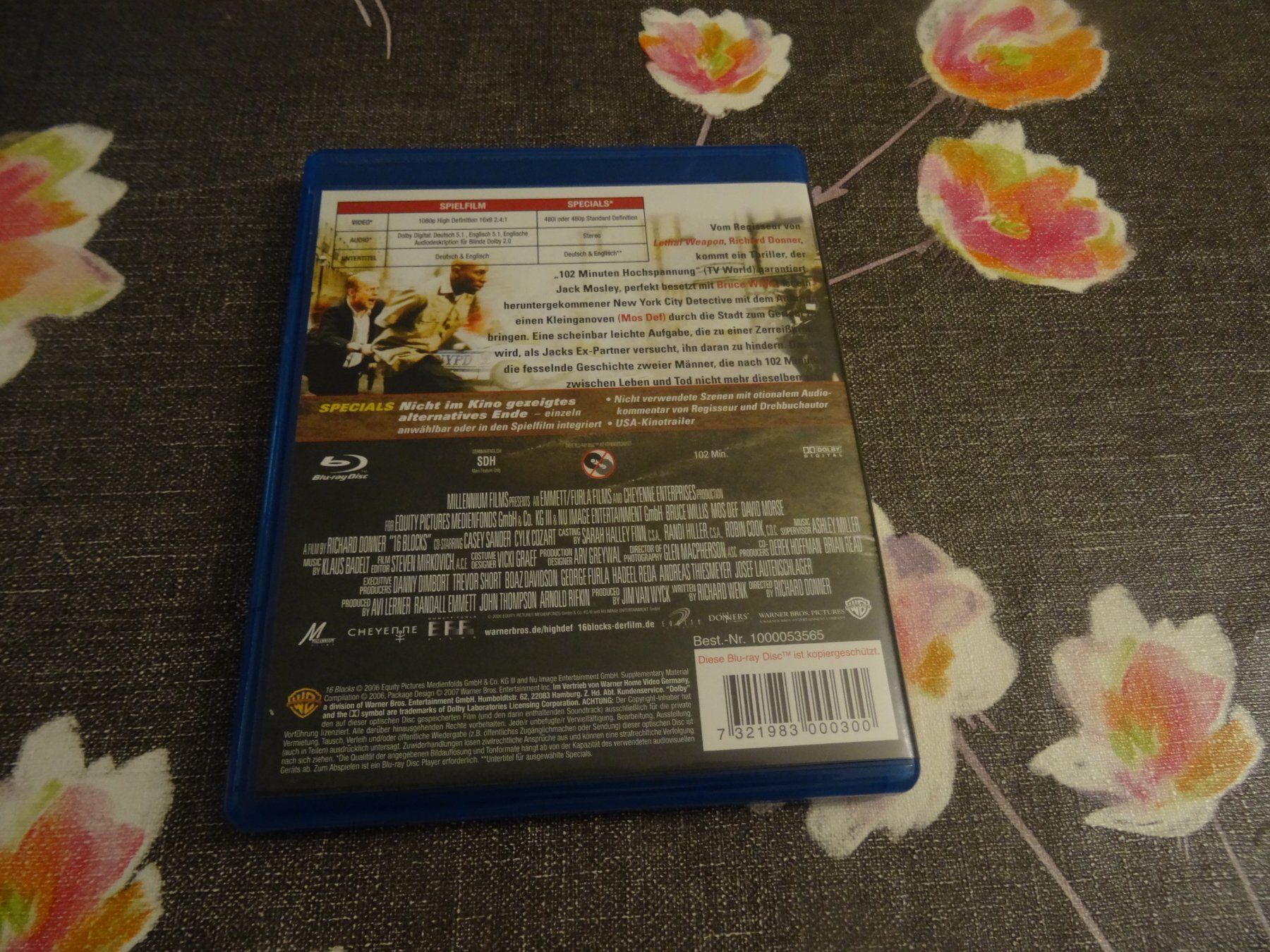 Alle DVDs: 16 Blocks BLU-RAY – Gebraucht aus Olten von Disc-Verkauf 2