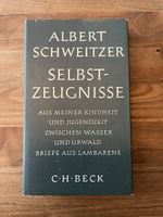Albert Schweitzer, Selbstzeugnisse