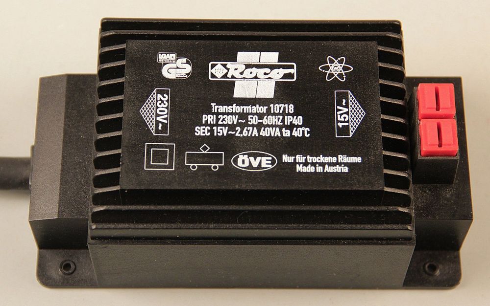 Roco Trafo 10718, 230VAC / 15VAC (Gebraucht) in Brüttisellen für CHF 20 ...