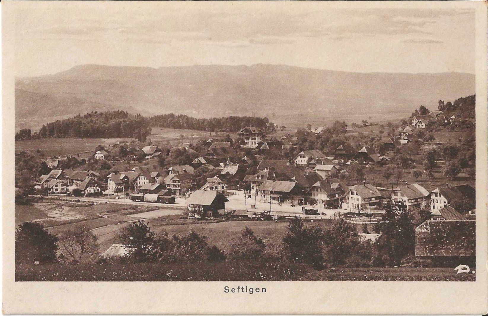 Ansichtskarten: Karte Seftigen – Gebraucht aus Zürich von Philacat11
