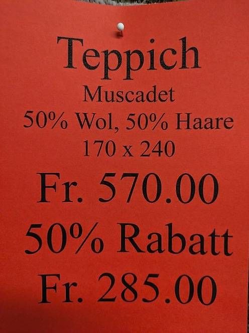 Tappeti: Milieu-Teppich – Nuovo e nell'imballaggio originale da Schönenbuch venduto da Mibuba 2